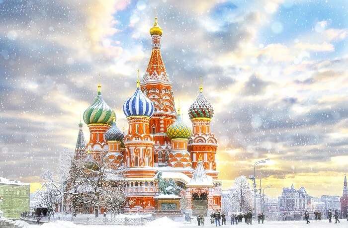 winter season in russia