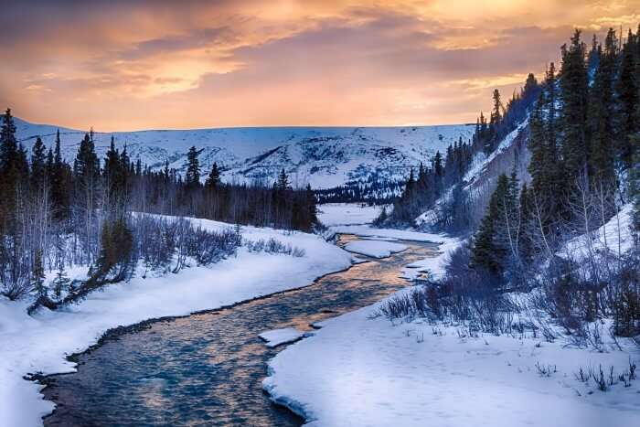 Alaska in winter