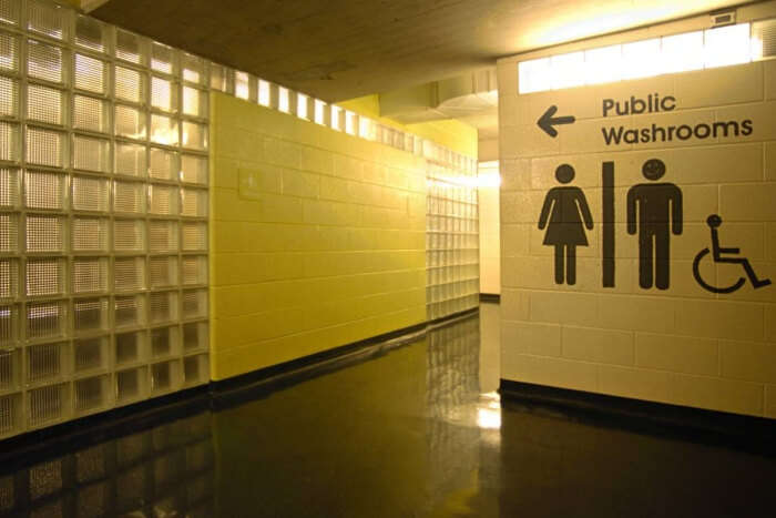 Avoid using public washrooms