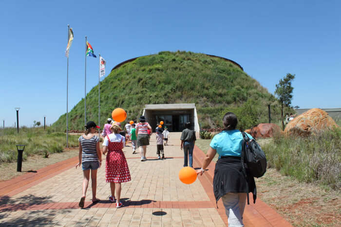 Tourists at Cradle of Humankind