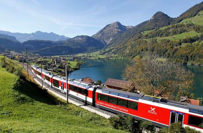 Golden Pass Line and Luzern Interlaken Express