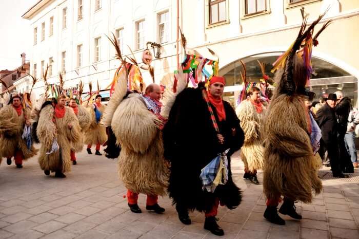 Kurents, Carnival in Kranj, Slovenia 2009
