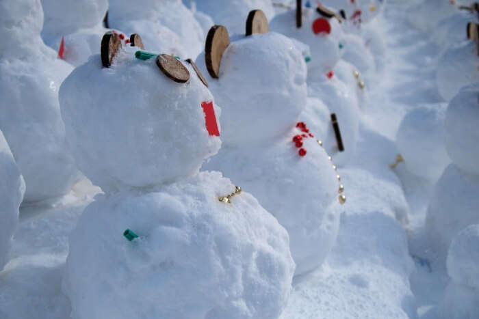 See snowmen come to life at Snowman World