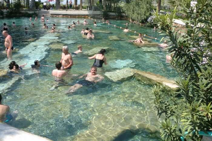 Take a dip in the Cleopatra’s Pool