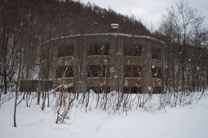 The Creepy Round Schoolhouse at Bibai