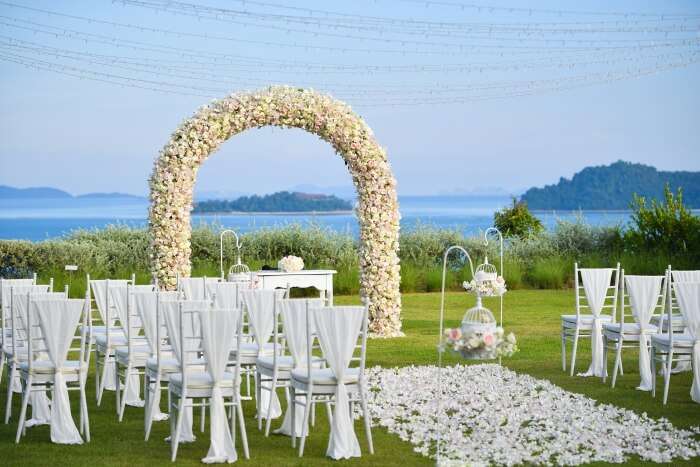 Outdoor Wedding Ceremony Los Angeles Outdoor Stage For Wedding