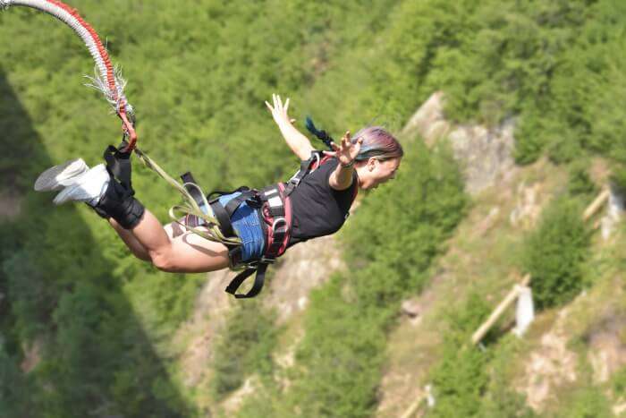 bungee jumping