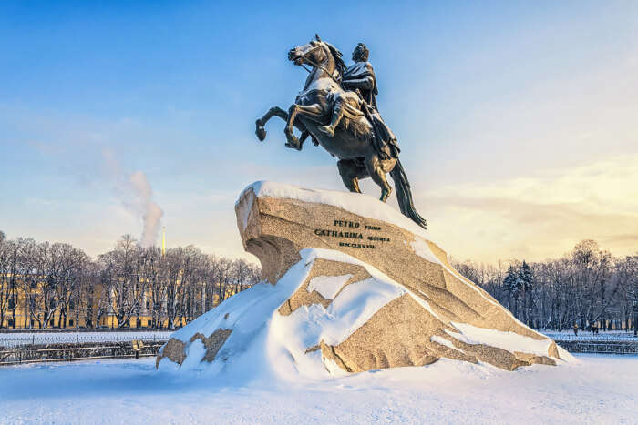 Amazing Winter In Saint Petersburg