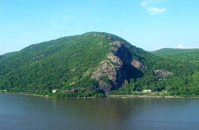 Mountain and lake view
