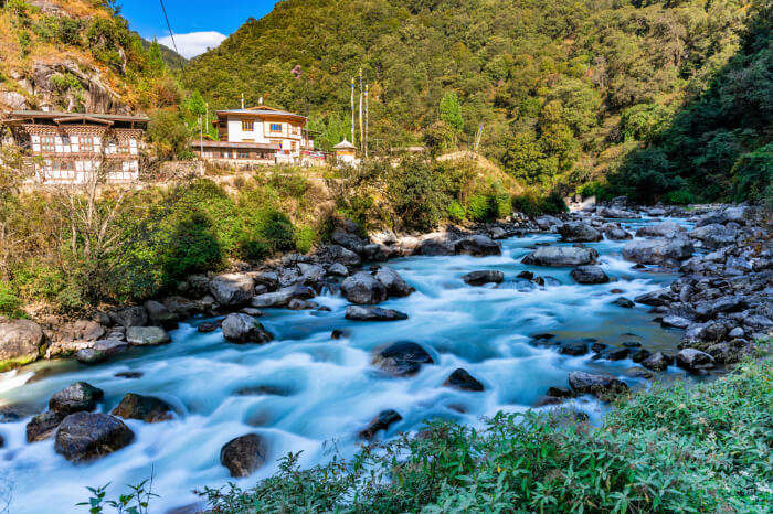 Phobjikha Valley scenic view