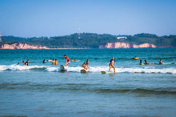 Weligama in Sri Lanka