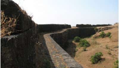 A gigantic view of fort in Pune