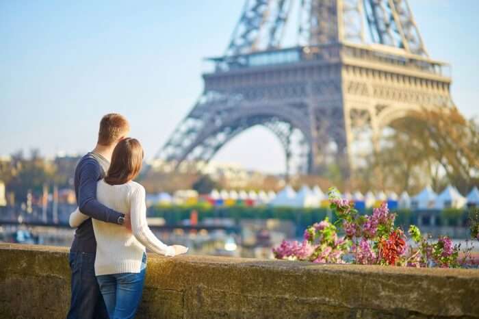 Luxury stores open in Paris that's empty of tourists as France