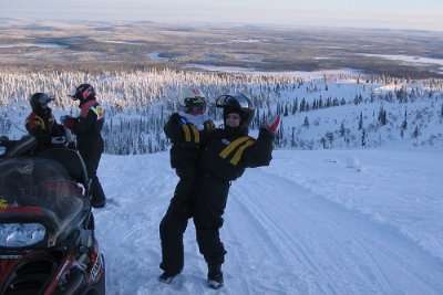 In Kittila, enjoy the top skiing facility on the Finland honeymoon as well as the snowshoeing. 