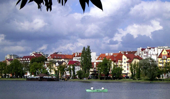 Lake Ełk in Poland