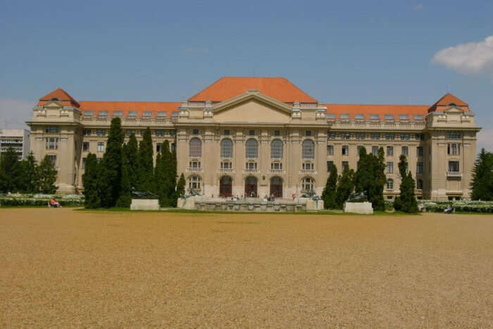 Main Building Of University Of Debrecen