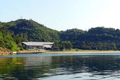 lake view in Naoshima, one of the best places to visit in Japan