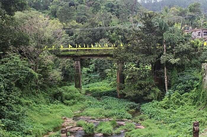 famous bridge in peermade
