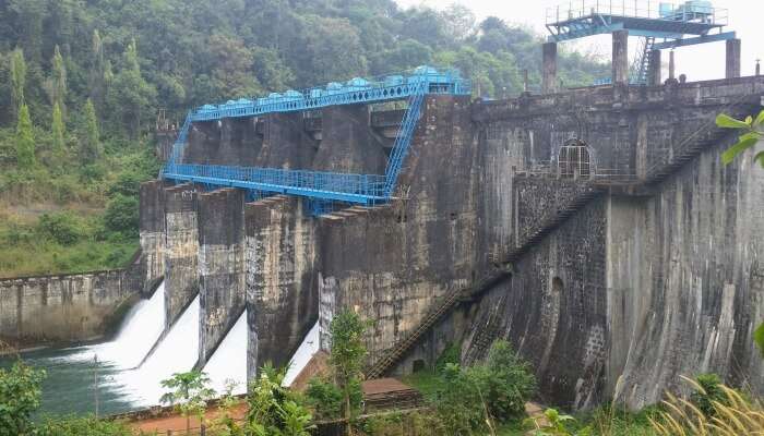 dam over a river
