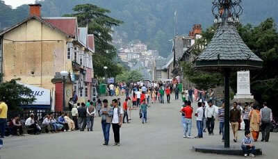 Scandal Point is one of the popular places to visit in Shimla in December