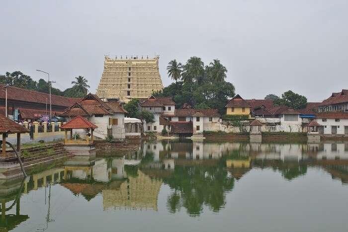 temple view from far