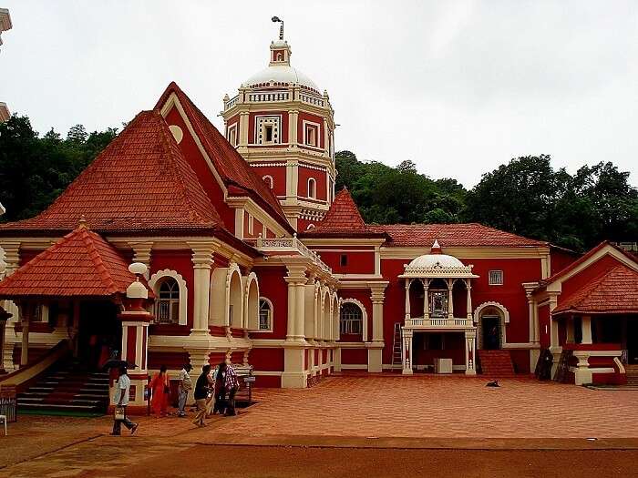 exterior of Shantadurga