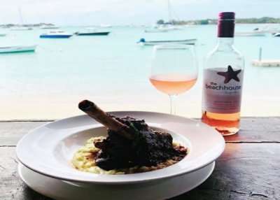 dish with alcohol served in a glass