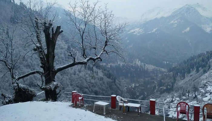 Tosh Village During Winters