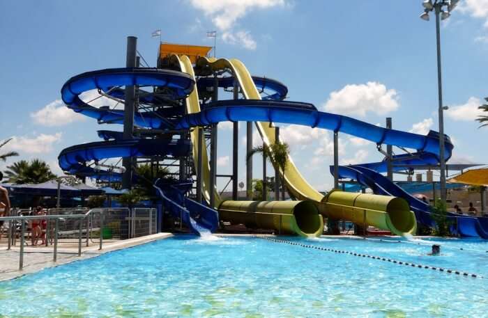 Yamit Water Park view