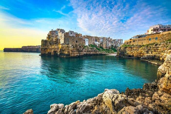 beautiful beach near Bari