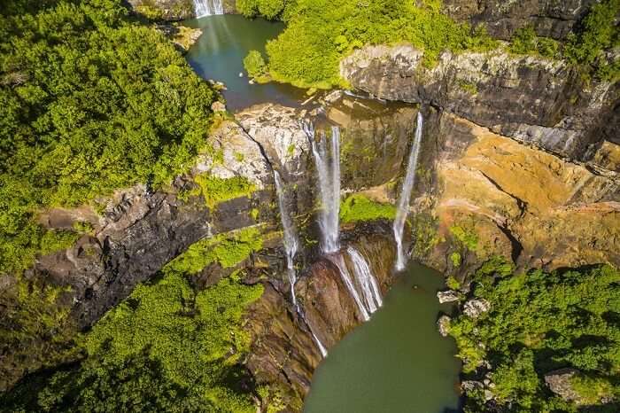 A view of Tamarind Falls