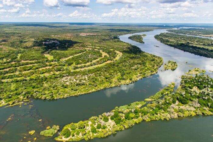 A view of Zambezi River
