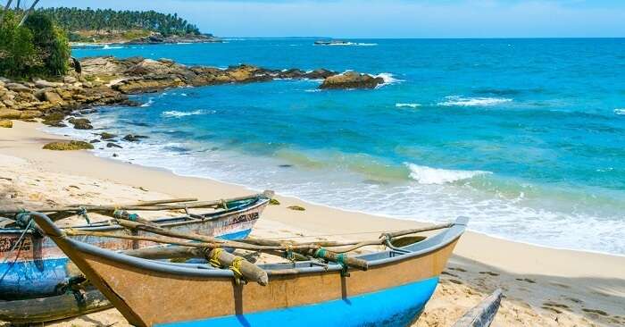 BA view of Tangalle Beach