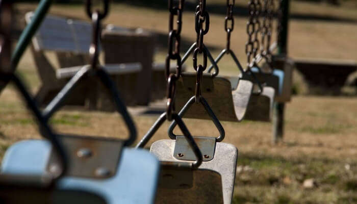 swings in a park