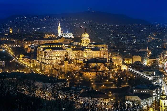budapest view at night