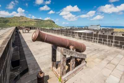 Beautiful Citadel Fort In Mauritius