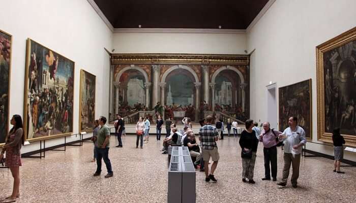Gallerie Dell’Accademia with its rich collection of Venetian paintings