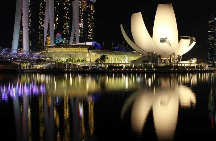 Casino Bay Marina Night Tourism Singapore