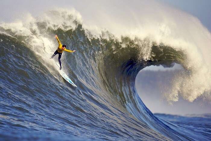 Surfing in Fiji