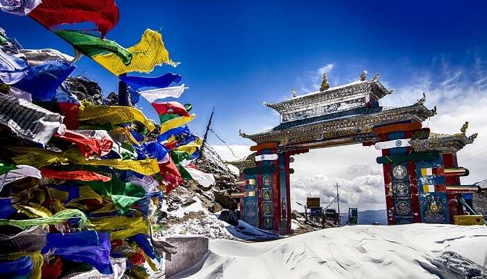A delightful view of Tawang in India