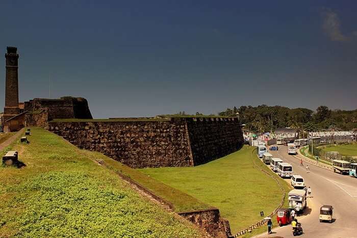 Walk Over The Ramparts Of Galle Fort