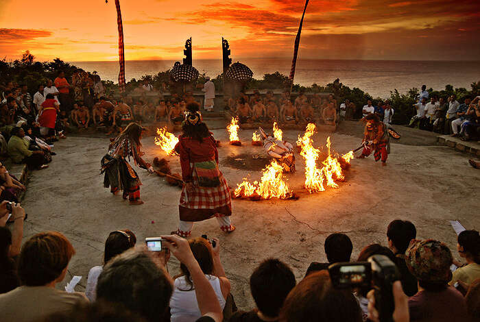 Kecak fire dance