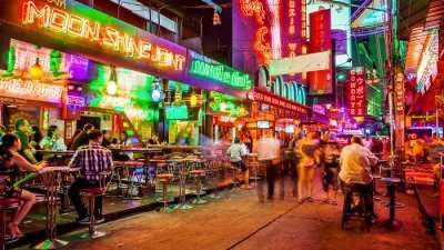 lopburi streets at night