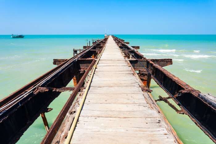 Pier in Mannar