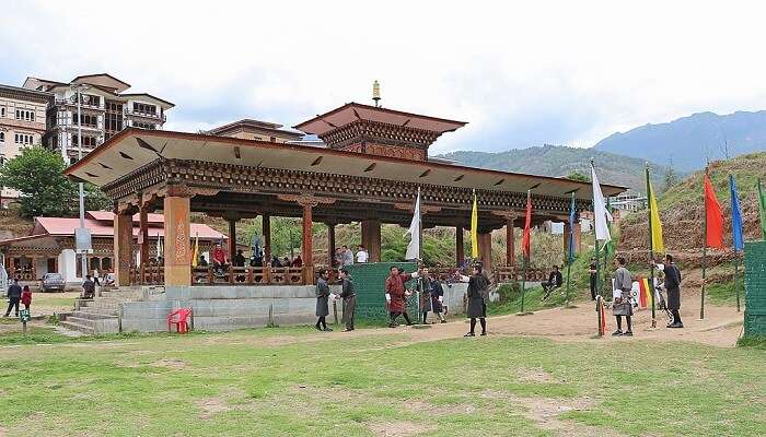 archery in bhutan