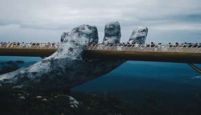 vietnam golden bridge