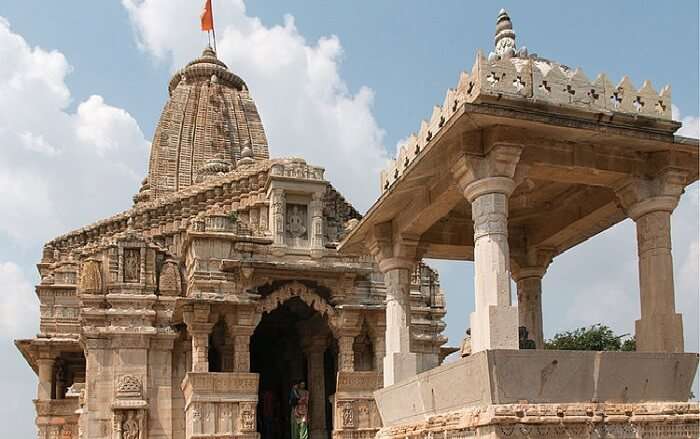 temple in chittorgarh fort
