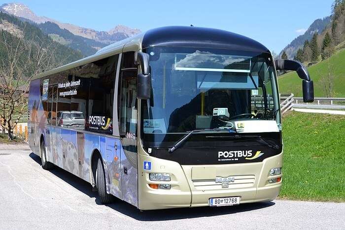 bus in austria
