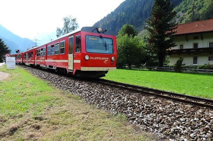 famous train route in Austria