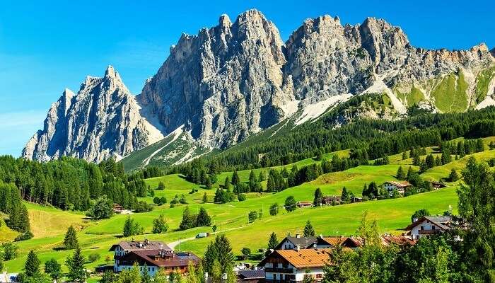 Die Dolomiten in Italien